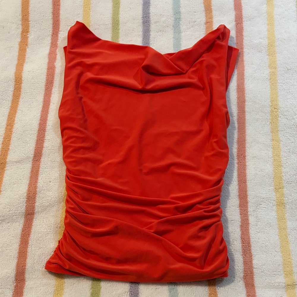 Aritzia Wilfred Sleeveless Ruched Women's Top